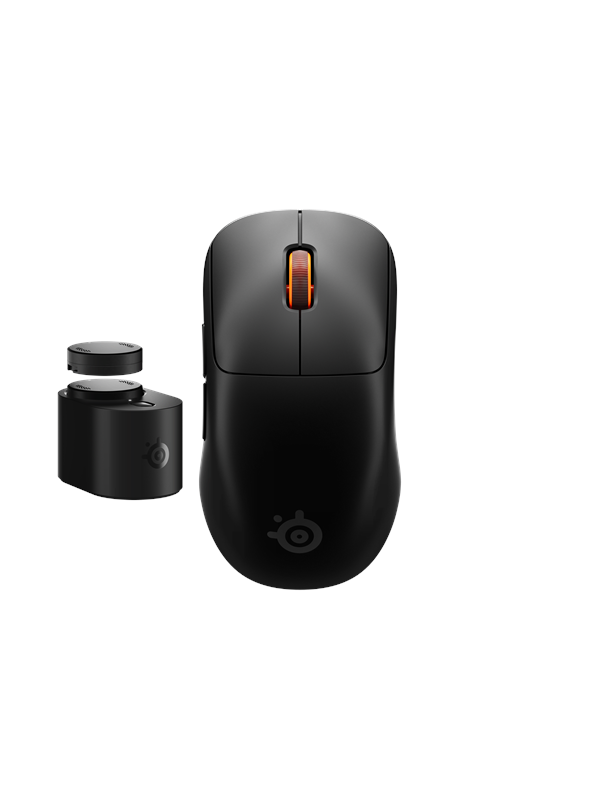 SteelSeries Sensei Pro Wireless - Gaming mus - Optisk - Svart