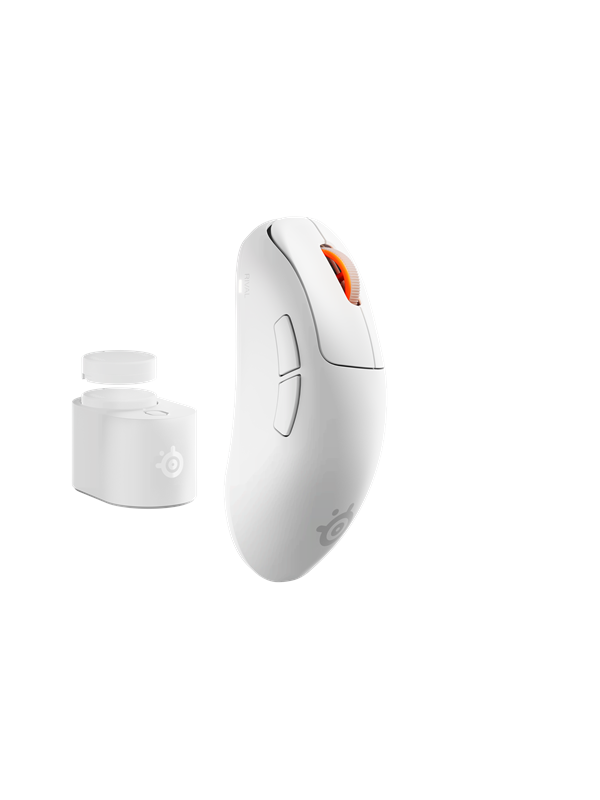 SteelSeries Rival Pro Mini Wireless - Gaming mus - Optisk - Hvit