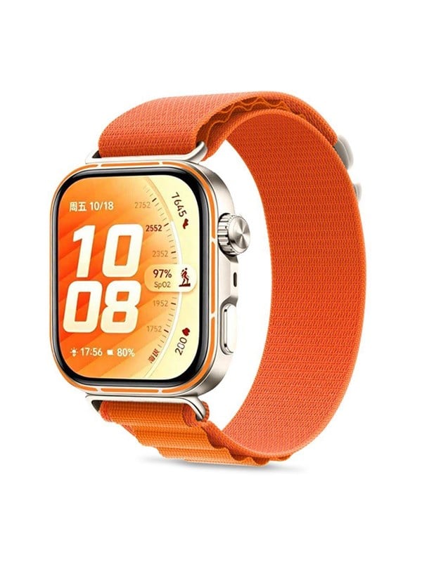 Tech-Protect Nylon Pro Strap for Huawei Watch Fit 3/4/4 Pro/5/5 Pro - Orange