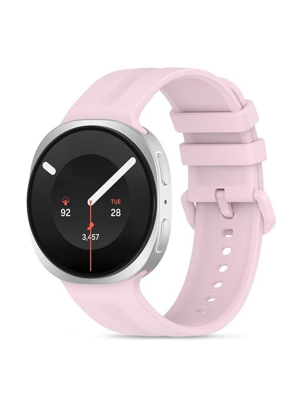 Tech-Protect Silicone Evo Strap for Samsung Galaxy Watch 8/9 - 40/44/46mm - Pink