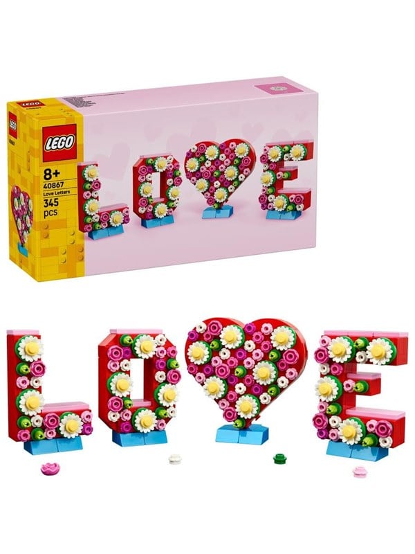 LEGO 40867 Kjærlighetsbokstaver