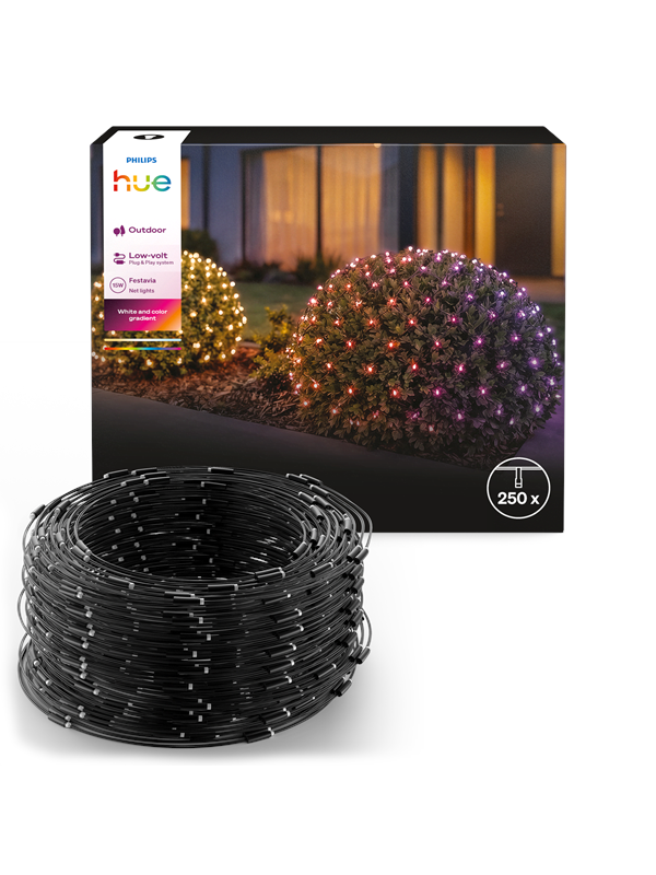 Philips Hue Festavia lysnett, 250 LED-er