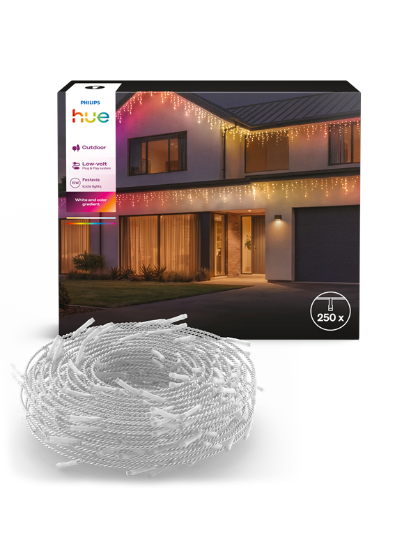 Philips Hue Festavia istaplyskjede, 250 lys