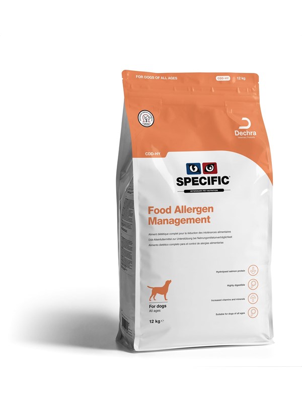 SPECIFIC SPECIAL CARE Dog FOOD ALLERGY MANAGEMENT CDD-HY 12