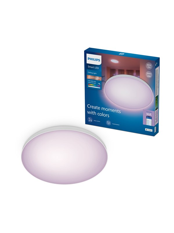 Philips Smart Lighting Smart taklampe, rund