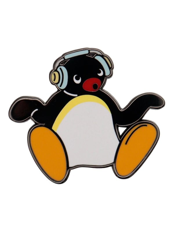 FaNaTtik - Pingu - Limited Edition Headphones Pin Badge - Pin/Merke
