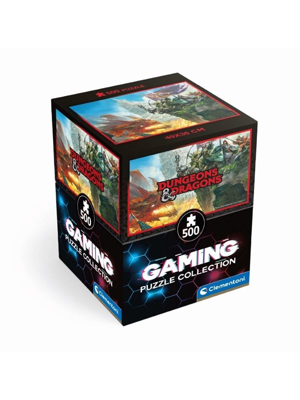 Clementoni Puslespill HQC Cube - Dungeons&Dragons 2, 500 brikker 2D Puslespill