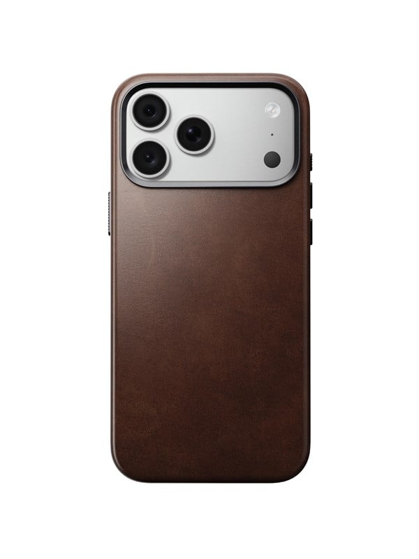 Nomad Traditional Leather Case - rustic brown (Horween) - iPhone 18 Pro Max/17 Pro Max