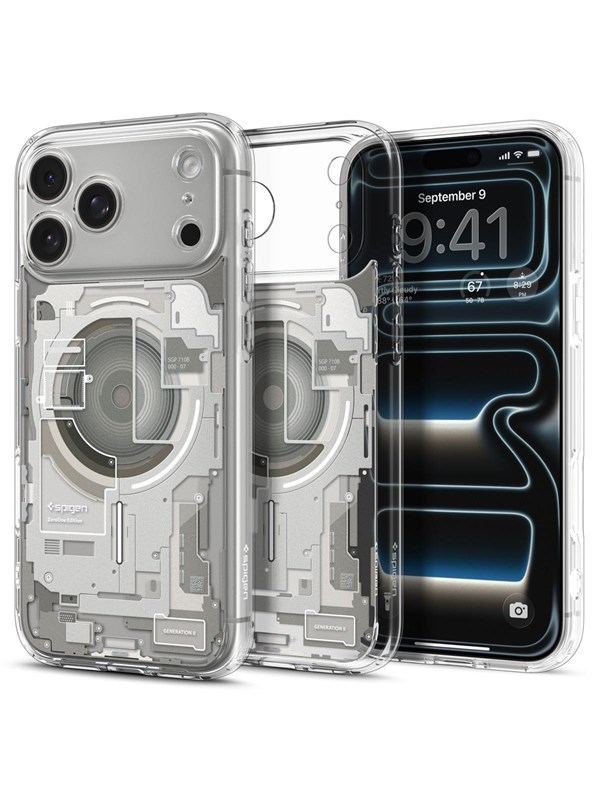 Spigen Ultra Hybrid MagSafe - zero one natural titanium - iPhone 18 Pro Max/17 Pro Max