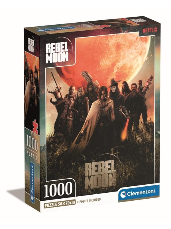 Clementoni Puslespill HQC Netflix Rebel Moon 2, 1000 brikker 2D Puslespill