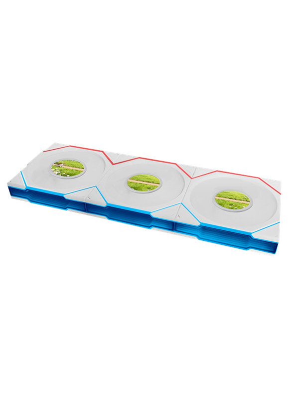 Lian Li UNI FAN TL LCD FLEX 120 (3-pack) - Kabinettvifte - 120mm - Hvit med RGB-lys - 26 dBA