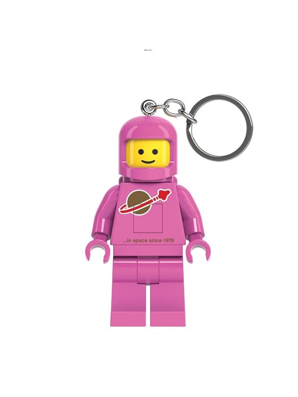 LEGO 4006036-KE10HP Minifigur LED nøkkelring Astronaut Pink