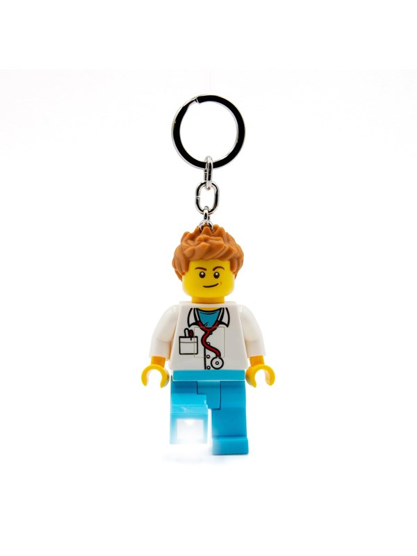 LEGO LED Nøkkelring Mannlig doktor 4006036-LGL-KE184H