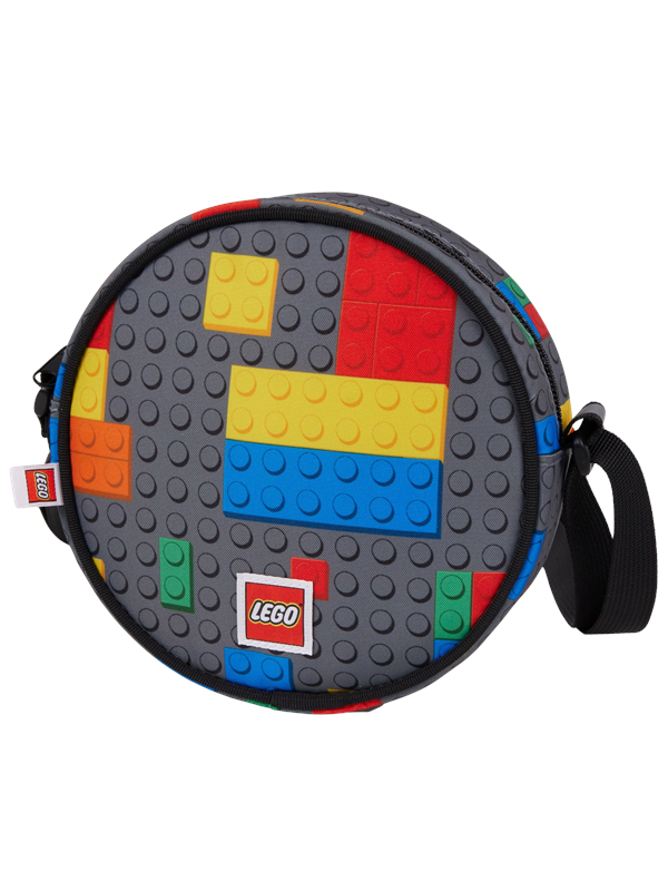 LEGO ® Colorful Bricks rund crossbody-veske