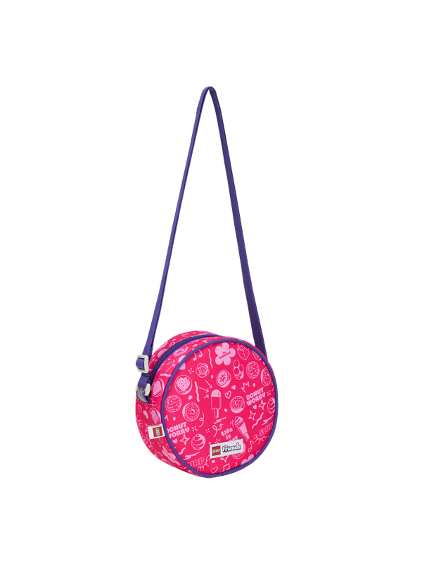 LEGO ® FRIENDS®, GOOD VIBES rund crossbody-veske
