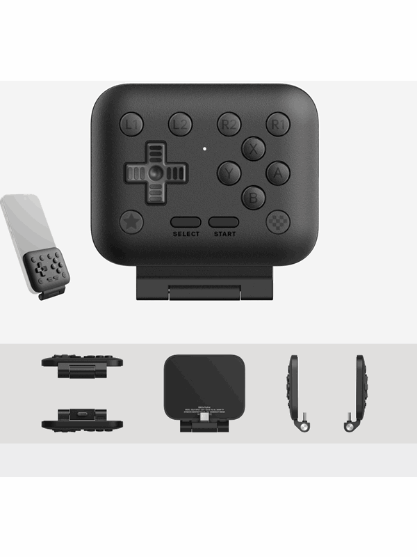 8BitDo FlipPad (Black Edition) - Wired Controller - Android