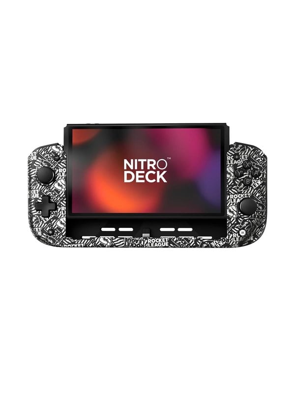 CRKD Nitro Deck Rocket League Silver Edition - Nintendo Switch