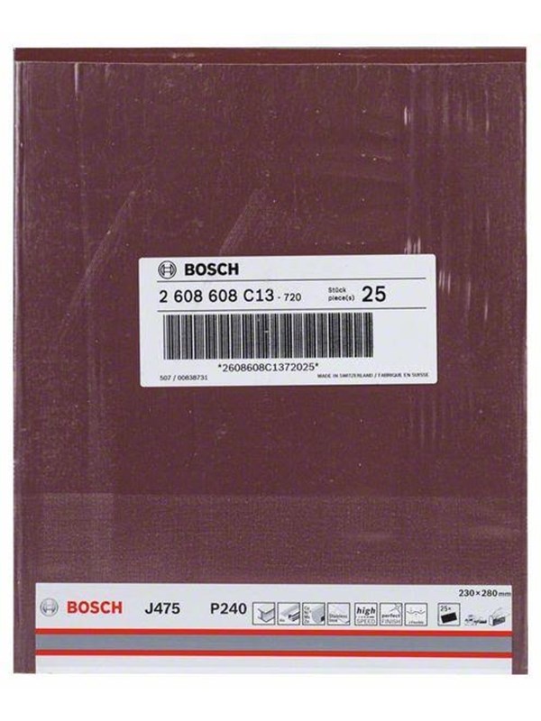 Bosch Sanding Sheet P240 230x280mm