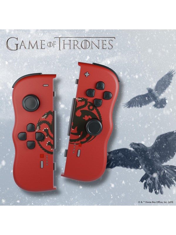 Lexip Game of Thrones Targaryen Black Edition - gamepad - Bluetooth - Controller - Nintendo Switch