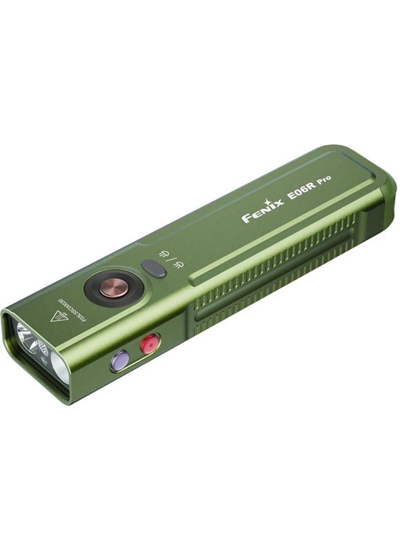 Fenix lommelykt E06R Pro Class 1 Olive