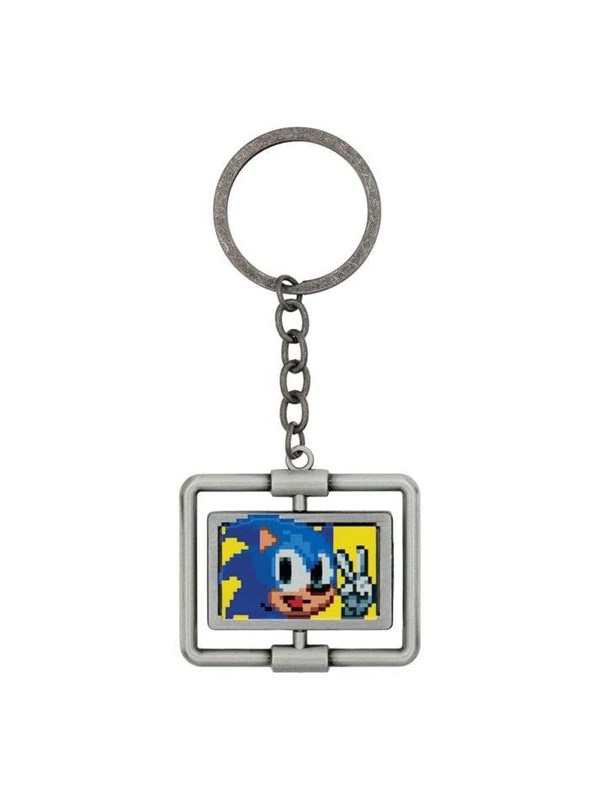 FaNaTtik - Sonic The Hedgehog - Spinning Keyring - Nøkkelring