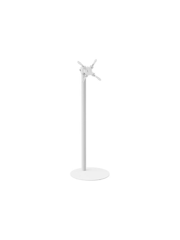 Multibrackets M Pro Series stand - single pole - for digital signage display / tablet - floorbase 2 - white