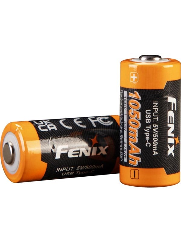 Fenix Battery ARB-L16-1050UP(1050mAh 16340 battery