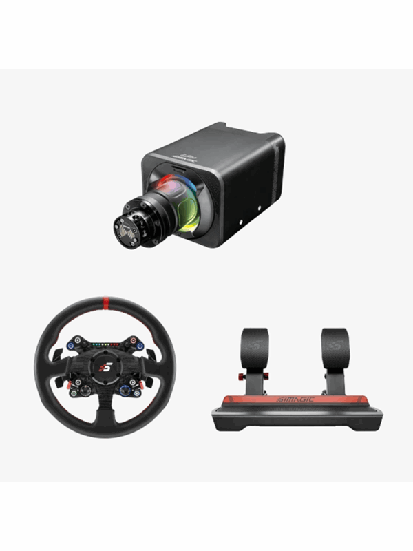 Simagic Green Flag Bundle EVO Sport + Neo X 330R + P700 - Sim racing pakker