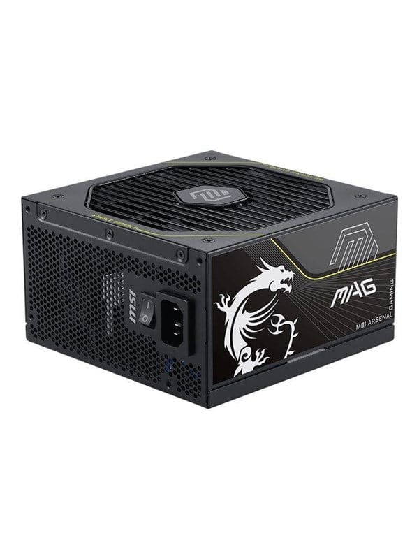 MSI MAG A1000PLS PCIE5 - power supply - 1000 watt Strømforsyning (PSU) - 1000 Watt - 135 mm - 80 Plus Platinum sertifisert