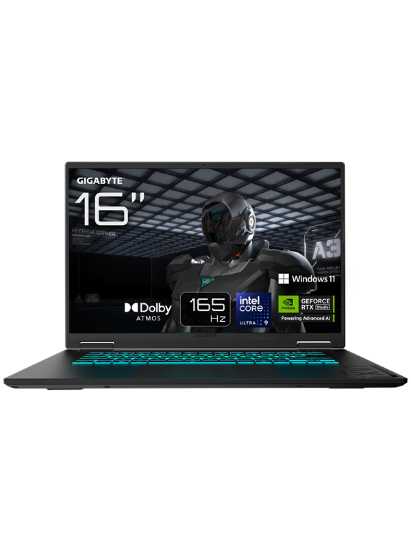 GIGABYTE GAMING A16 16"" pelikannettava Windows 1