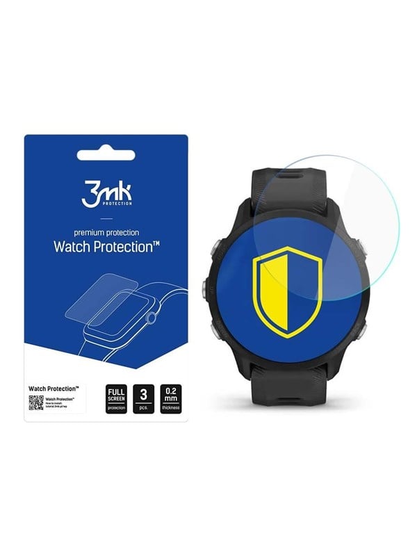 3mk Watch Protection™ v. FlexibleGlass Hybrid Glass - Garmin Forerunner 955