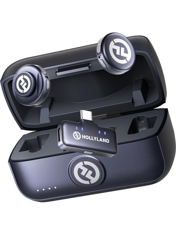 Hollyland Lark M3 Combo - 2TX + 1RX (2x Wireless Microphone + 1x USB-C RX)