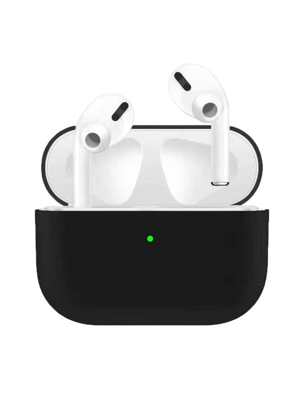 SiGN Ultra-slim Silicone Case for Laddningsetui for Apple AirPods Pro - Black