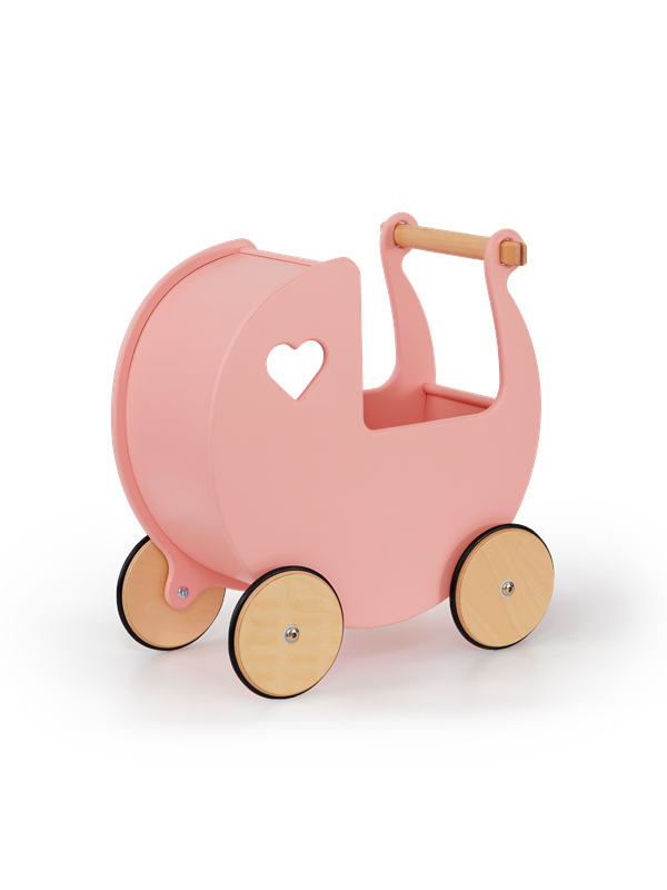 Moover Klassisk Dukkevogn Rosa
