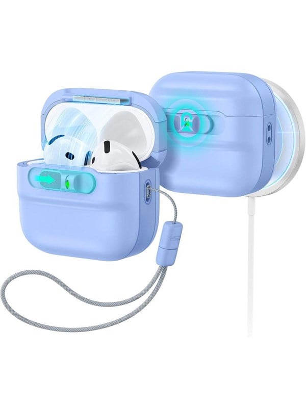 ESR Pulse HaloLock MagSafe Case for Apple AirPods 4 / 5 - light blue