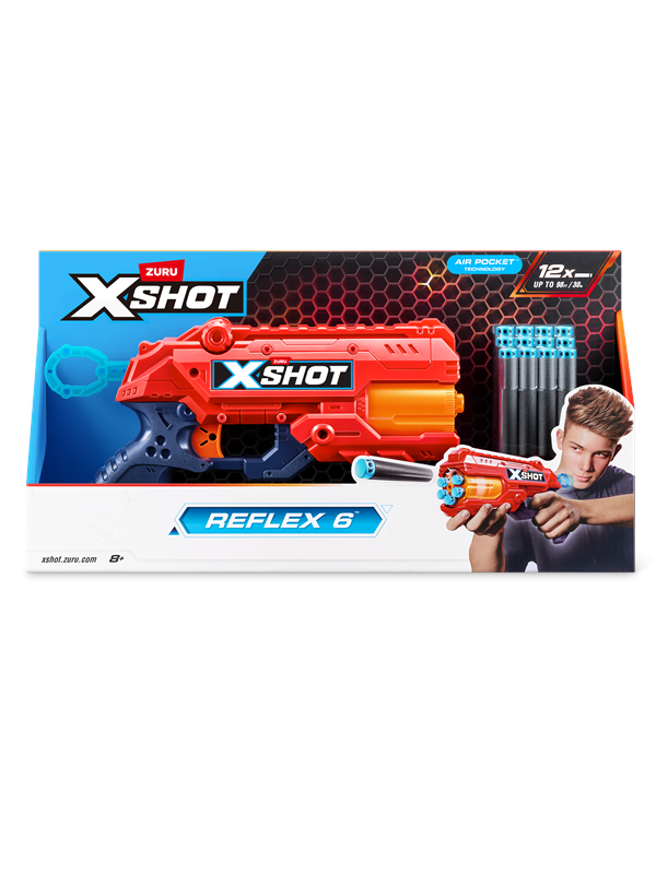 X-shot Reflex 6 w/6 darts