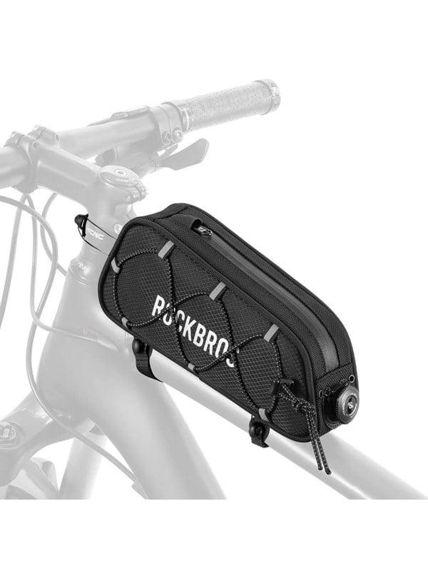 Rockbros TL004 ROAD TO SKY 0.7L Waterproof Frame Bike Bag - Black