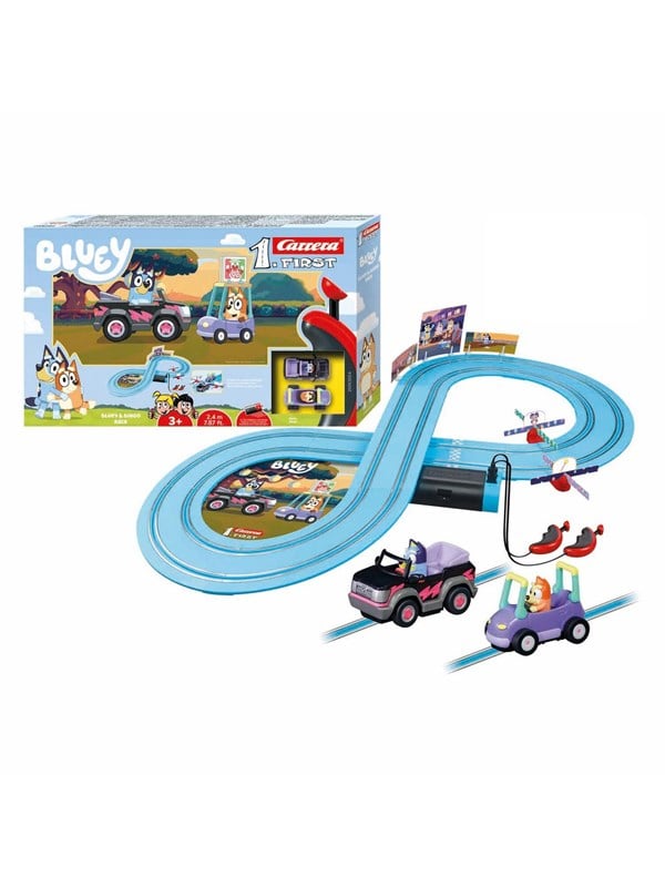 Carrera FirstFirst Race Track - Bluey & Bingo Race 2.4m
