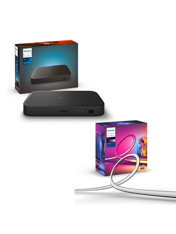 Philips Hue Play Gradient Lightstrip TV 55″ + Sync box 8K pakke