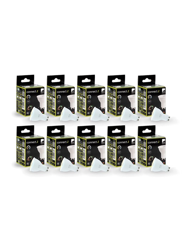 EGLO GU10 LED-Z MATTER CCT ​​4.9W 420lm opal – 10 pack