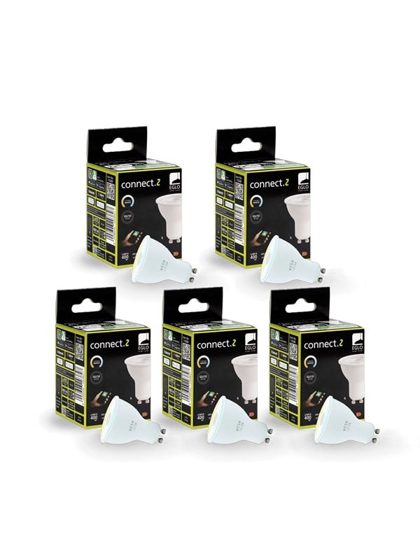 EGLO GU10 LED-Z CCT 4.9W 400lm opal – 5 pack