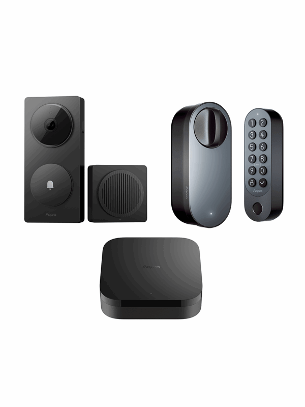 Aqara Smartlås + Dørklokke + Hub M3