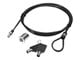 Kabinett tilbehør (kjølepasta mv.) - HP Docking Station Cable Lock - AU656AA#AC3