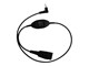 Lydkabel - Jabra Netcom  stikadapter Adaptor cord - 8800-00-79