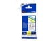 Papir, Fotopapir & Etiketter - Brother TZE211 - black on white Roll (0.6 cm x 8 m) - TZE211