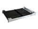 Rackskap - StarTech.com 2U Adjustable Vented Sliding Rack Shelf w/ Cable Management - UNISLDSHF19M