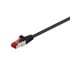 Nettverkskabel - Pro LAN CAT 6 STP - Svart - 5m - 4040849687006