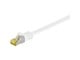 Nettverkskabel - Pro STP CAT 7 - White - 0.50m - 4040849910906