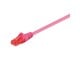 Nettverkskabel - Pro LAN CAT 6 U/UTP - Rosa - 7.5m - 4040849952821