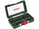 Bormaskin & Bits - Bosch 15-delers TC fresborsett (8 mm tange) - 2607019469